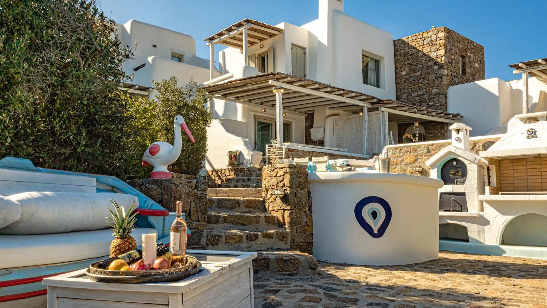 칼로 리바디 Manolia Luxury Private House By Mykonian Kazarte 빌라 그리스